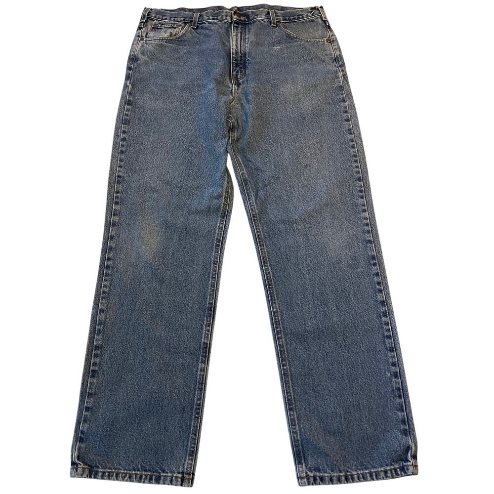 Carhartt B180 Straight Leg Jeans Mens Size 40x34 Traditional Fit Workwear Chore